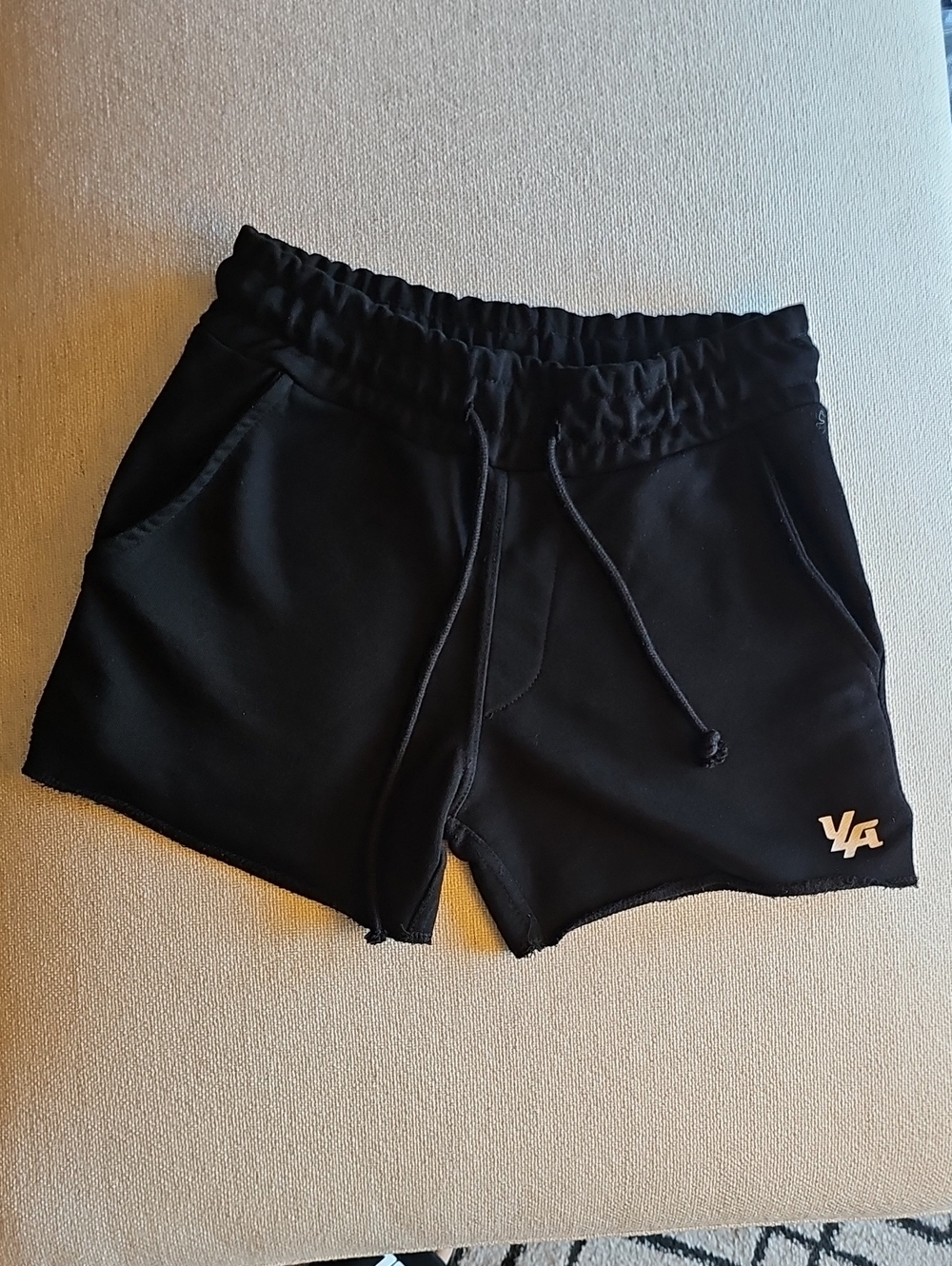 YoungLA Mens Black Athletic Shorts